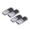 10pcs 2pin Pluggable Wire Connector Quick Splice Electrical Cable Crimp Terminals for Wires Wiring 22-20AWG LED Car Connectors