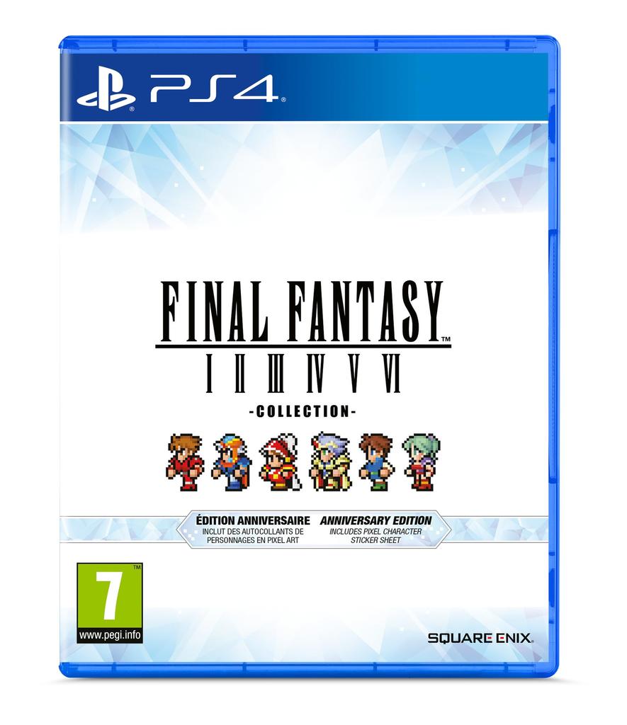 PS4 PlayStation 4 Final Fantasy Pixel Remaster Collection Anniversary 2D Pixel Final Fantasy Collection Anniversary Edition Included Software Imported