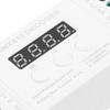 Мини-декодер с цифровым дисплеем 4 канала, 15 встроенных эффектов, DC 9-24 В, контроллер-декодер для светодиодных лент RGBW