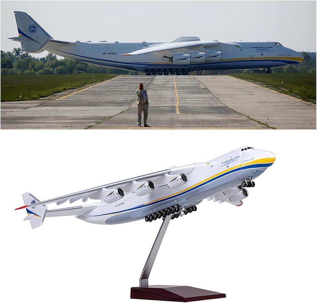 42СМ Антонов АН-225 Мрия Транспорт 1/200 Масштабная Модель Самолета Смола Реплика Самолета для Коллекции Энтузиаста Сувенир