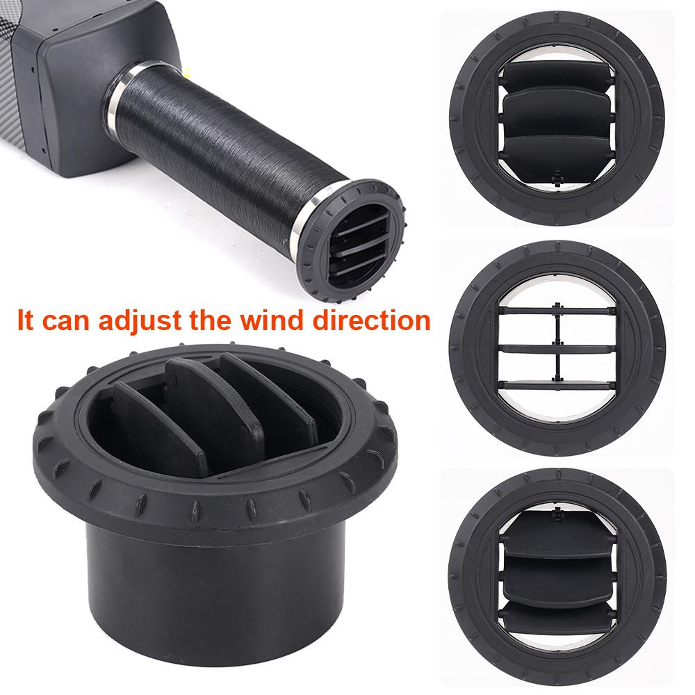 1 шт. 75 мм Дизельный парковочный отопитель Выхлопной патрубок Вращающийся воздуховыпускной дефлектор Выход для воздуховодов Выхлопной соединитель для автомобиля грузовика фургона кемпера