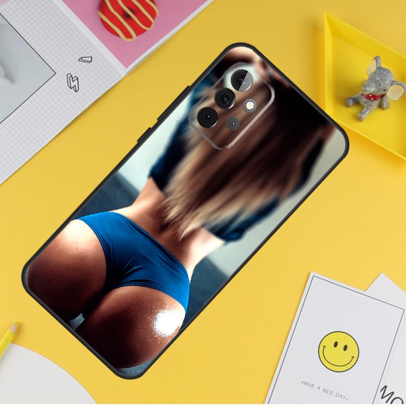 Sexy Girl Ass Bum Cover For Samsung Galaxy A34 A35 A14 A15 A25 A53 A33 A13 A52 A32 A12 A51 A71 A54 A55 Case