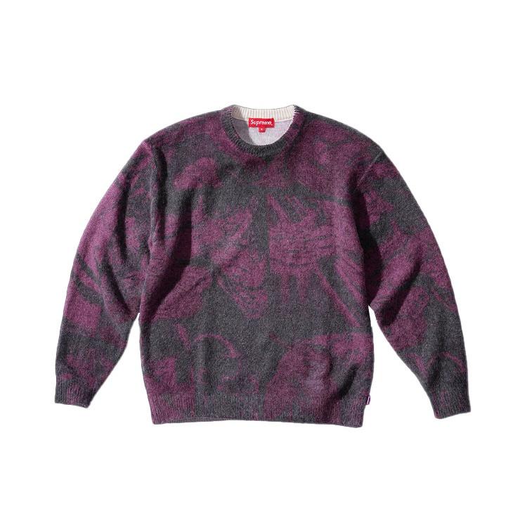 Supreme x The Crow Sweater 'White Black' Men's SUP-FW21-177