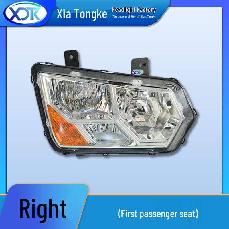 Сборка передней фары тягача-самосвала Foton Auman ETX2280