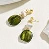 Handmade Women Earrings Acrylic Ear Pendant Vintage Gradient Dangle Earrings  Jewelry Accessories