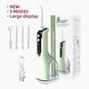 Rechargeable Electric Toothbrush & Water Flosser with Smart Display