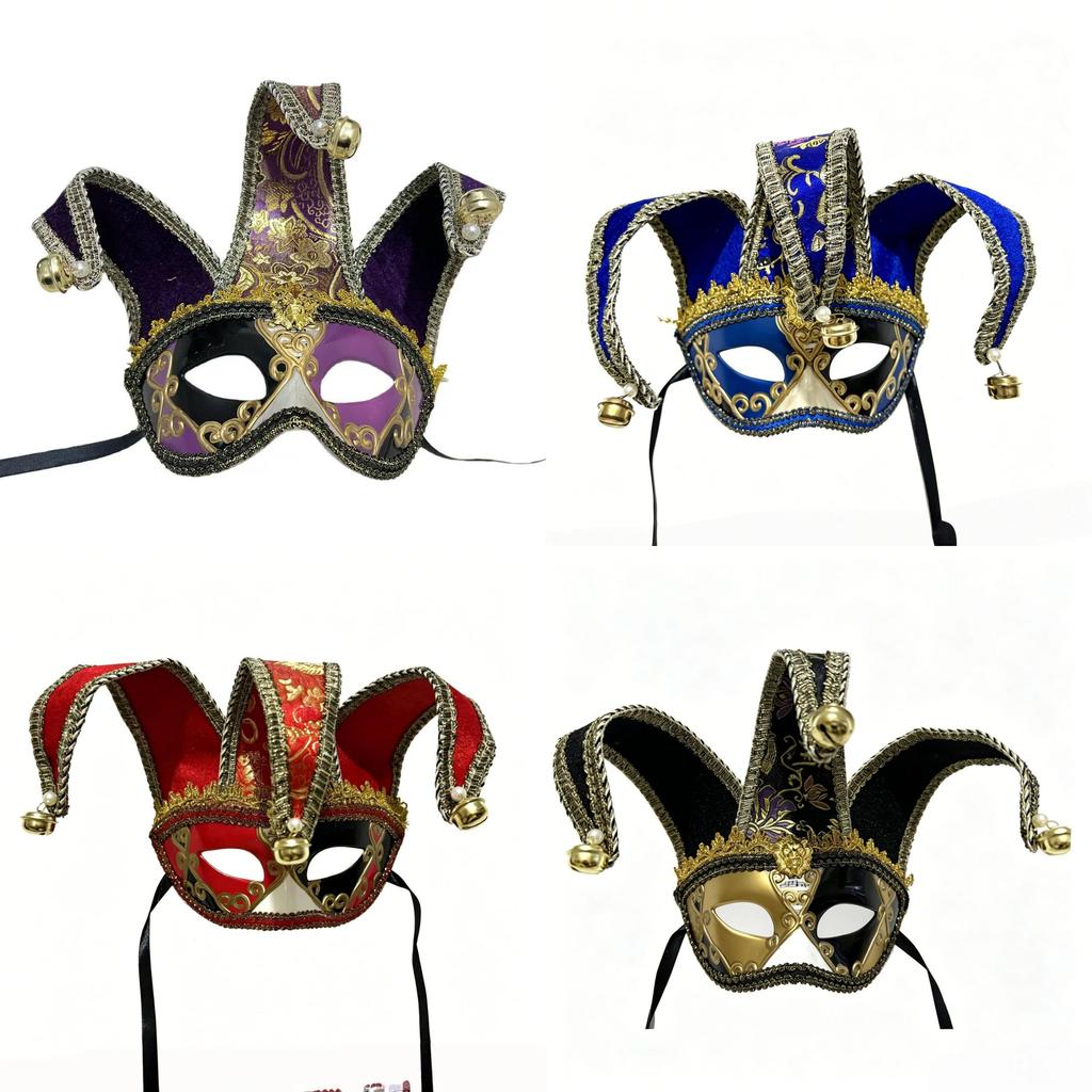 Italian Venice Mask For Men With Noble Style For Halloween And Carnival Celebrations