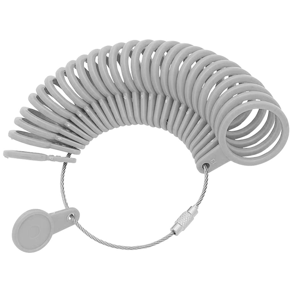 Finger Ring Sizer  Gauge Measure Tool Jewelry Sizing Tools Rings Size 0-13