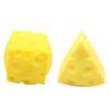 Cheese Pinching Creative Decompression Toy, Simulation Food and Entertainment, Stress Relief Release Tool
