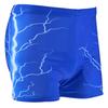Mens Quick-Dry Board Shorts With Lightning Print Swimming Water Sports Surfing Diving