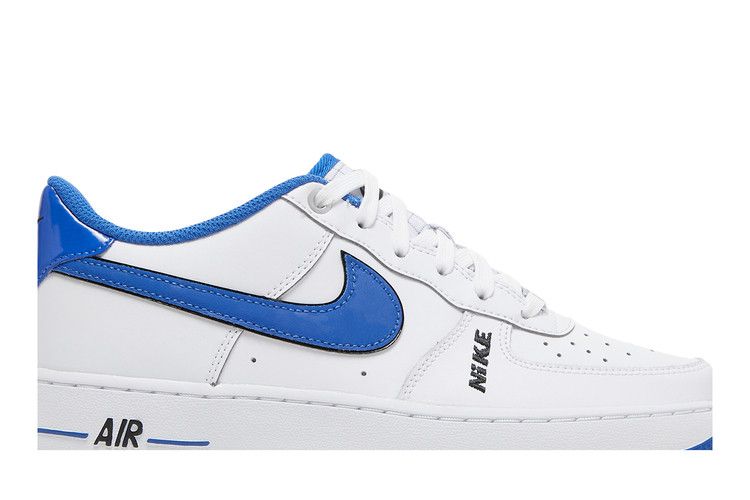 Nike Air Force 1 Low LV8 White Game Royal (GS)