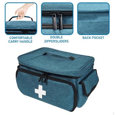 Дорожная аптечка первой помощи, портативный многофункциональный органайзер для бутылок с лекарствами первой помощи, сумка для