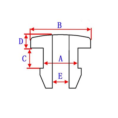 4,5-30 мм круглые полые заглушки силиконовая резиновая резьбовая катушка с защелкивающейся втулкой заглушка отверстия заглушка провод кабель защитная втулка