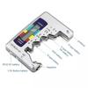 Digital Battery Tester LCD Display AA/AAA/9V/1.5V Button Cell Battery Capacity Check Detector Capacitance Diagnostic Tool