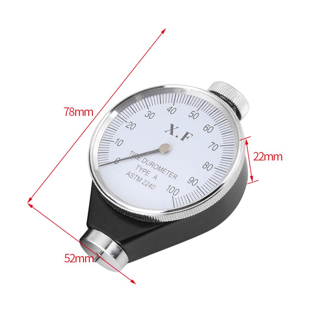 Дюрометр Шор А/О/Д Измеритель Твердости 0-100 HA Инструмент для Измерения Твердости Резины и Шин для Контроля Качества