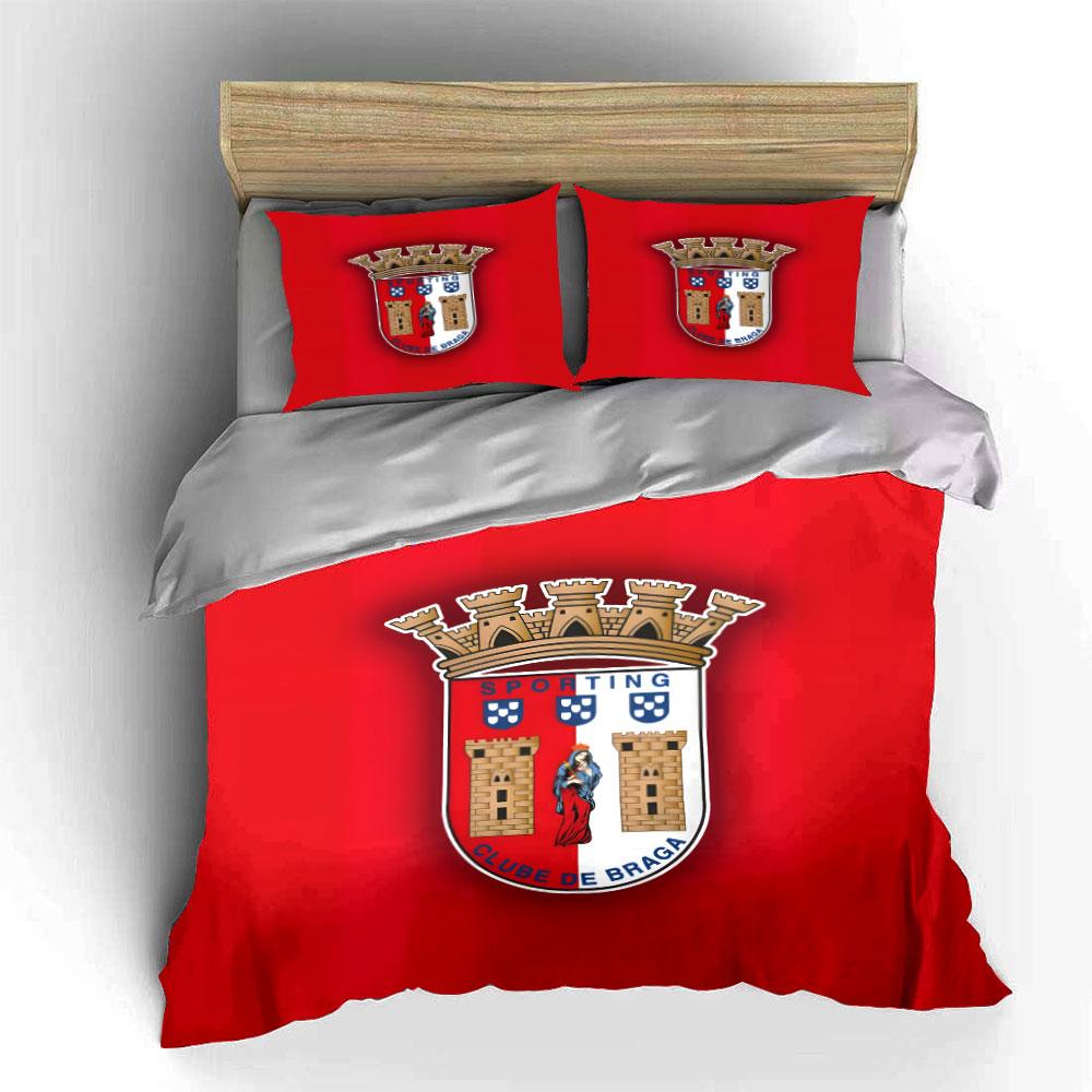 Sporting Clube de Braga. Bedding sets Duvet cover sets Duvet covers Pillowcases(1 * Duvet Cover 2 * Pillowcases without duvet insert)