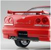 AOSHIMA The Model Car Series Nissan ER34 Skyline Turbo 1998 Plastic Model 1/24 No.98 25GT-X