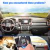 Совместимо с чехлом на приборную панель - 2024 Dodge Ram 1500 2500 3500 Коврик на приборную панель Солнцезащитный козырек Нескользящая сетка Защитная пленка Без бликов
