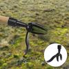 Digging Weeder Stand Up Weeding Tool Weeding Head Replacement Claw Foot Pedal Weed Puller Root Remover Gardening Black