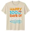 Happy 100th Days Of School Unisexs TShirt 100th Day Of School Gift For Her