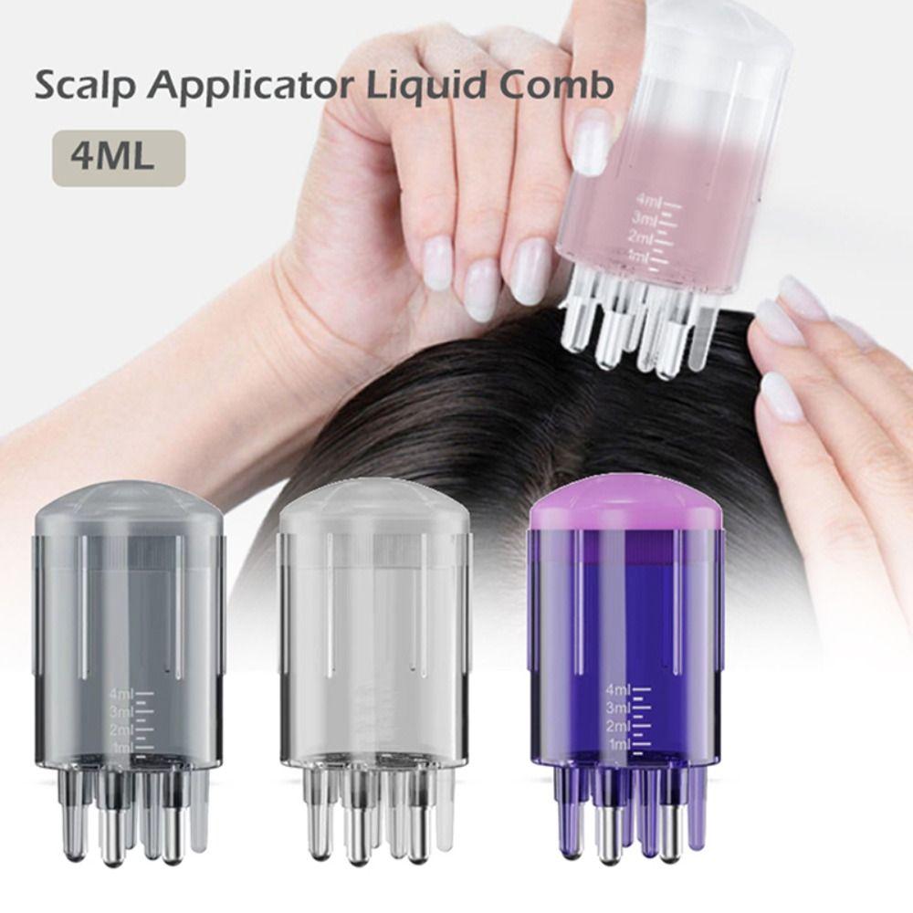 for Hair Scalp Treatment Hair Growth Serum Oil Apply Essential Oil Liquid Guiding Massager Comb