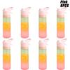 1-8PCS Spacious Outdoor Use Portable Handy Cup Straw Mist Water Bottle Running Exercise Outdoor Use Athletic Drinking Water Bottle