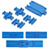 MicroBase Plarail Compatible Joint X 2 X 2 Telescopic Rail 1 Set Genuine Color Blue Special Rail Connection Parts Freedom To Increase Your Creativity