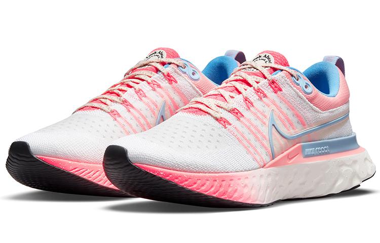 Nike Женские кроссовки Nike React Infinity Run Flyknit 2, цвет Розовый гонщик, DJ6055-161