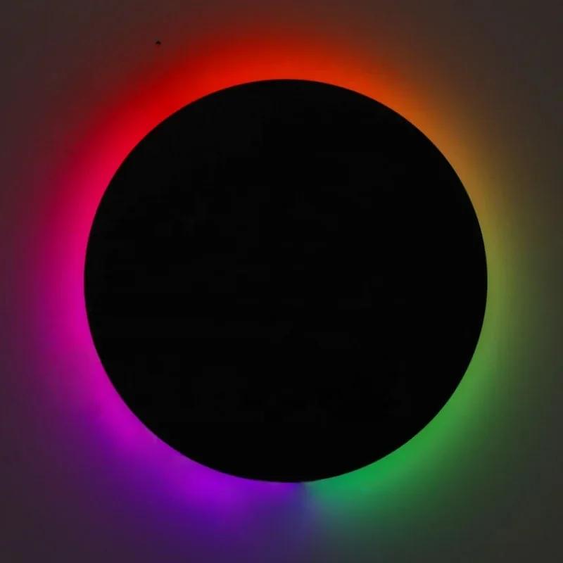 Современный минималистский настенный светильник круглый светодиодный настенный светильник в скандинавском стиле гостиная фоновая стена коридор спальня прикроватный светильник