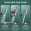 3 Modes Faucet Extender Metal Alloy Head Water Saver Home Splash Guard Shower Spray Filter Kitchen Universal Faucet