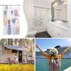 Wall Hanging Storage Bag Multiple Compartments Mesh Shower Storage Pouch Home Toiletries Organizing Bag Bathroom Accessories