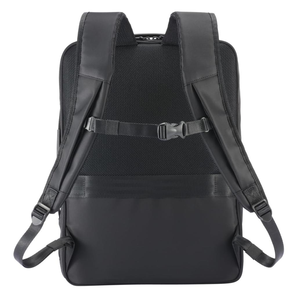 Business Backpack Inch PC Storage A4 Compatible Wide Harness Included Chest Belt Included 2 Air Chambers Silent Zipper Setup Possible Made of Recycled