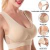 Women's Plus Size Seamless Sports Bra Sexy Push-up Bra Boneless Top Wireless Tube Top