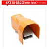 Pneumatic Foot Pedal Control Switch with 4F210-08 08L Air Control Valve FV420 Foot Switch and FV320 Air Cylinder Valve 4F210-08G Ventilation Valves 4