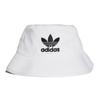 adidas Оригинальная вышитая хлопковая панама с логотипом Trefoil, унисекс, белая BK7350