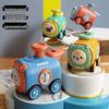 Children's Face-Changing Inertial Toy Train - Durable Cartoon Car for Boys