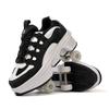 2024 Big Four Wheel Rampage Shoes Internet Celebrity Four Wheel Walking Shoes Summer Mesh Rotating Buckle Skates Roller Skates