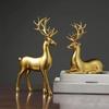 Sitting/Standing Position Deer Desktop Ornament Creative Elk Figurine Table Decor