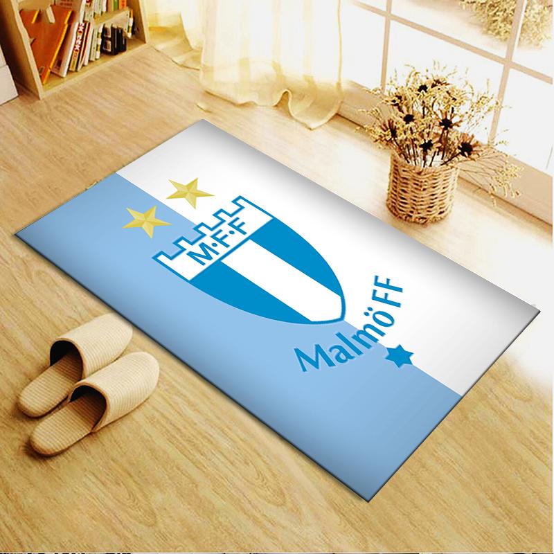 Новый ковер Malmö FF 2025 для гостиной, спальни, дома, украшение дивана, нескользящий коврик для игр детей