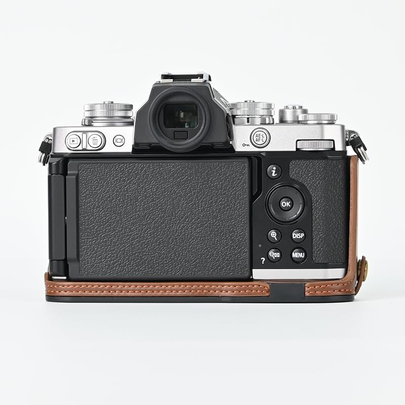 SIUTATDSH Camera PU Compatible with Nikon Z Case Camera Impact Tripod Battery Case, Leather, ZFC, fc, Liner, Holder, Shockproof, Resistant, Portable,