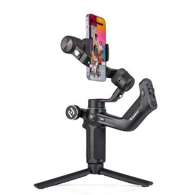 FeiyuTech SCORP Mini P Стандартный комплект Стабилизатор-подвес для смартфона Рукоятка-штатив Двойная Максимальная нагрузка 520 г для Android и видео Черный [3-осевой стабилизатор, 360°