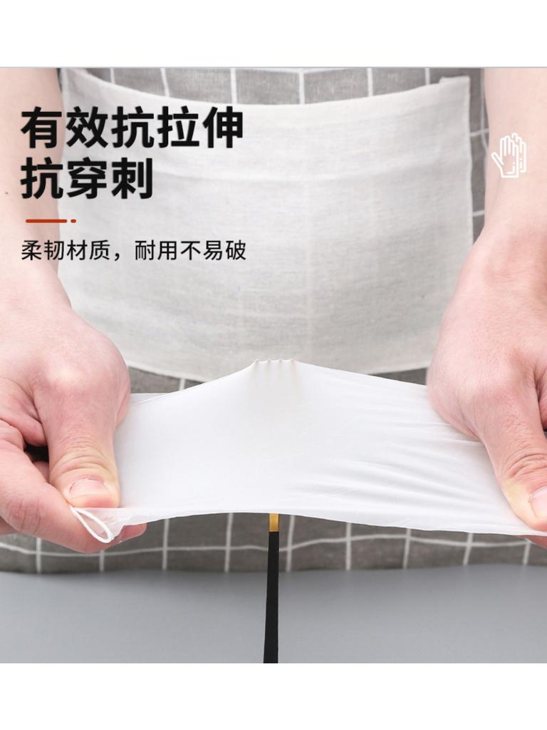 100 Pieces of Disposable Food Grade Household Gloves, Thickened Protective Kitchen Cleaning Gloves