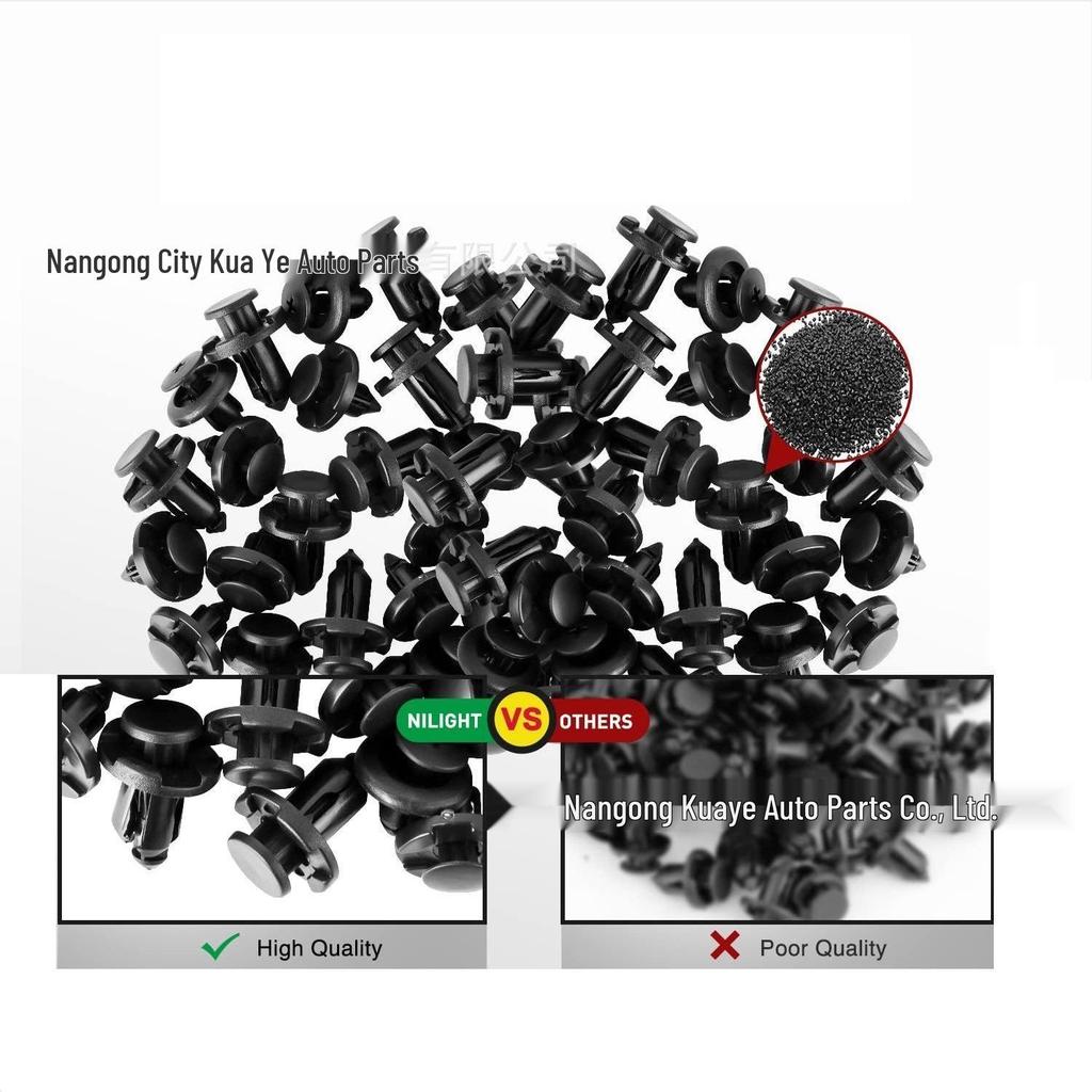 Набор из 100 смешанных автомобильных клипс для бампера/багажника Honda и Toyota