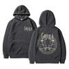 Французская метал-группа Gojira Худи с двусторонним графическим принтом 'Скелет' Мужчины Женщины Винтажный Толстовка с капюшоном Мужской Повседневный Большой размер Худи с капюшоном