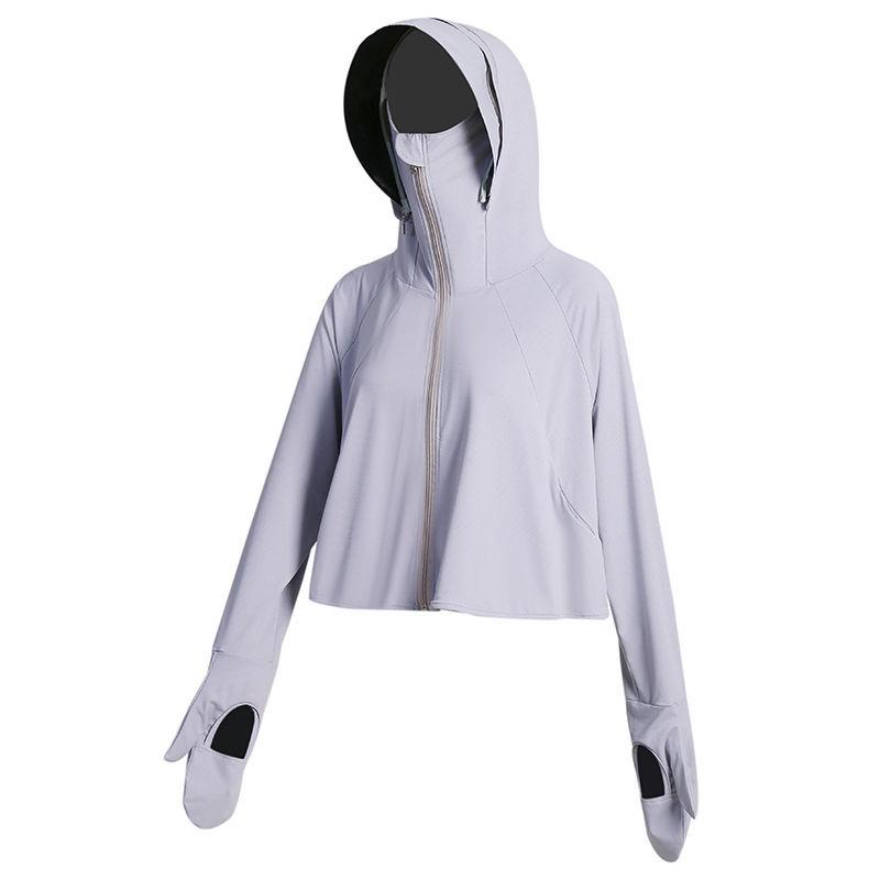 Sunscreen Clothing Women's 1011 New Ice Silk UPF10 + Cycling Sunshade Sunscreen Clothing UV Protection Loose Light Blouse