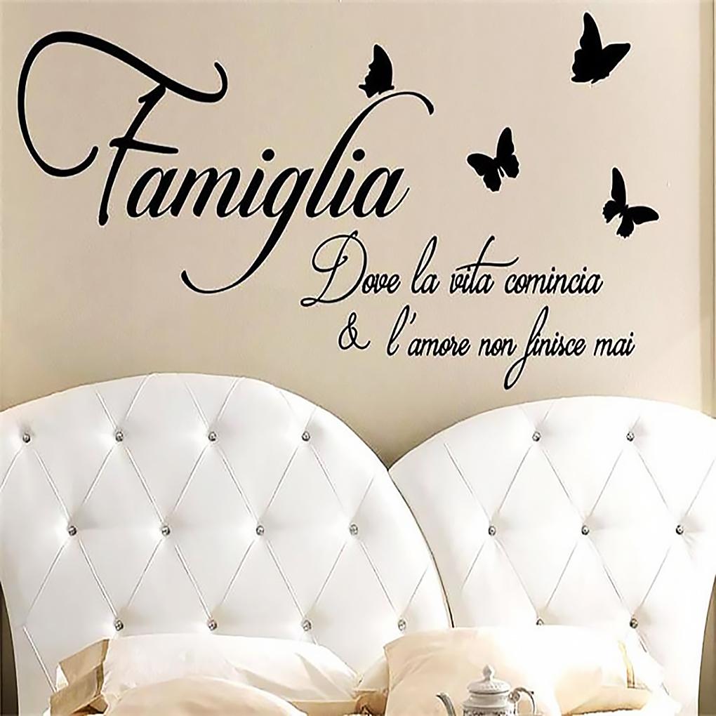 Наклейка на стену Гостиная Буква Наклейка на стену Спальня ПВХ Английские слова Декор Домашнее украшение