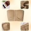 Strapless Bra for Women Front Closure Non-Slip Padded Bandeau Bra Wireless Push Up Bralette Seamless Tube Top