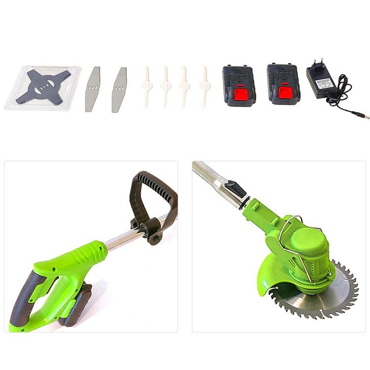 Акумуляторна коса / тример / кущоріз для трави FOX EXPERT (2 акумулятори та 9 лез)