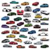 102050 100Pcs Racing Car Stickers Skateboard Bike Motorcycle Travel Luggage Toy Cool Vinyl Decal Jdm Sticker Bomb For Kids