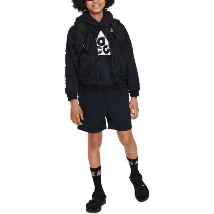 Nike Kids Sweatshirts Hooded Moderate FB4343-010